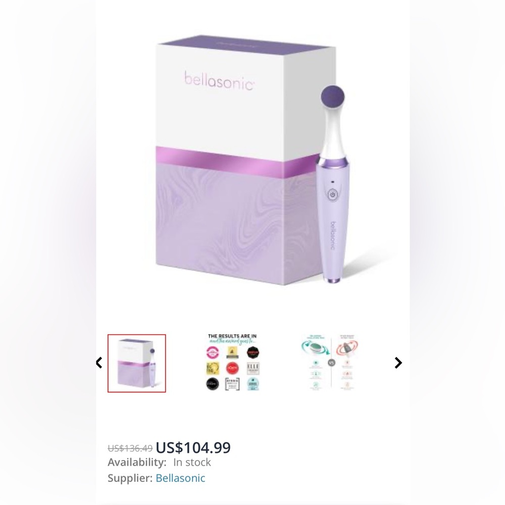 Bellasonic 4-in-1 Electric Nail File set